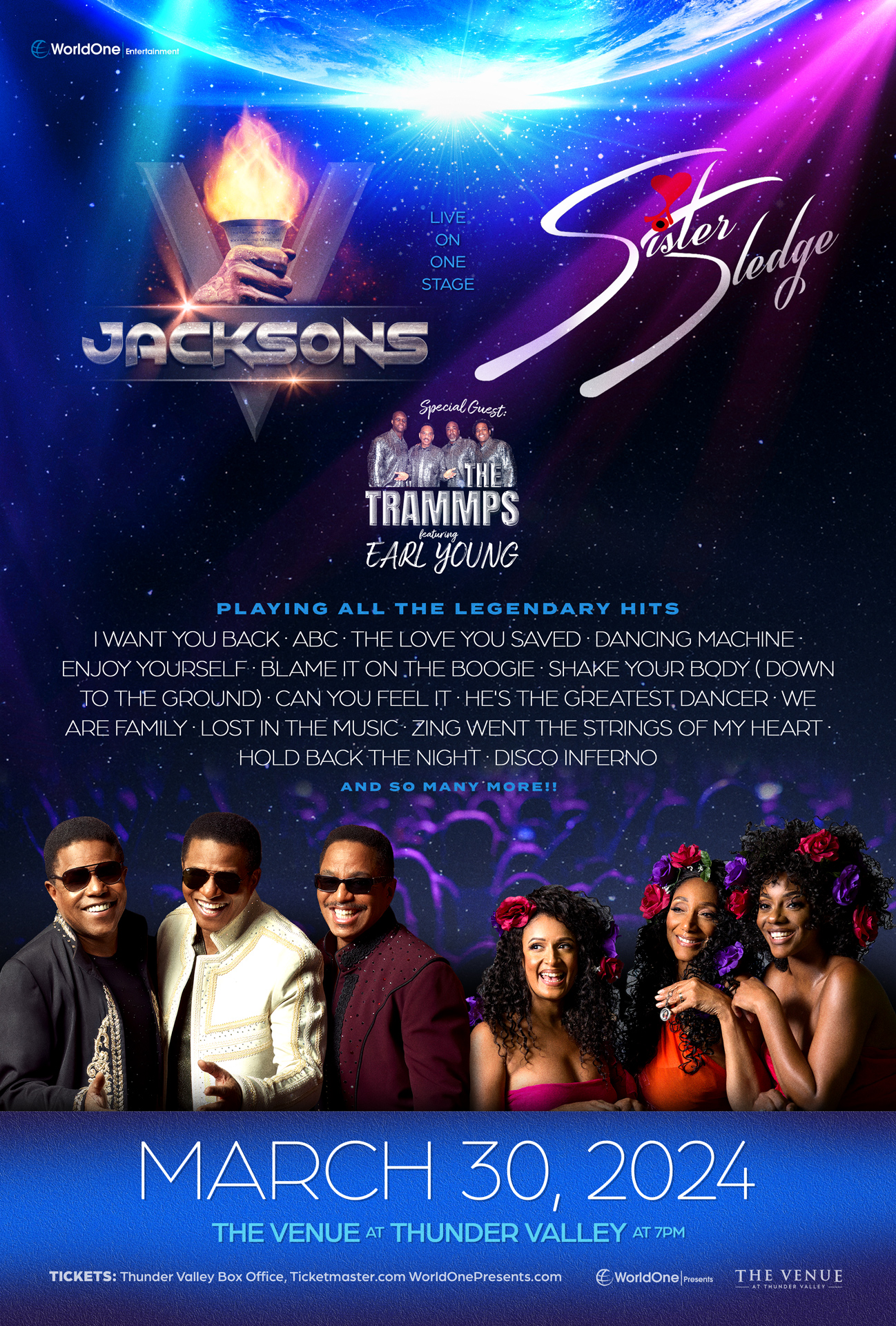 The Jacksons, Sister Sledge & The Trammps featuring Earl Young