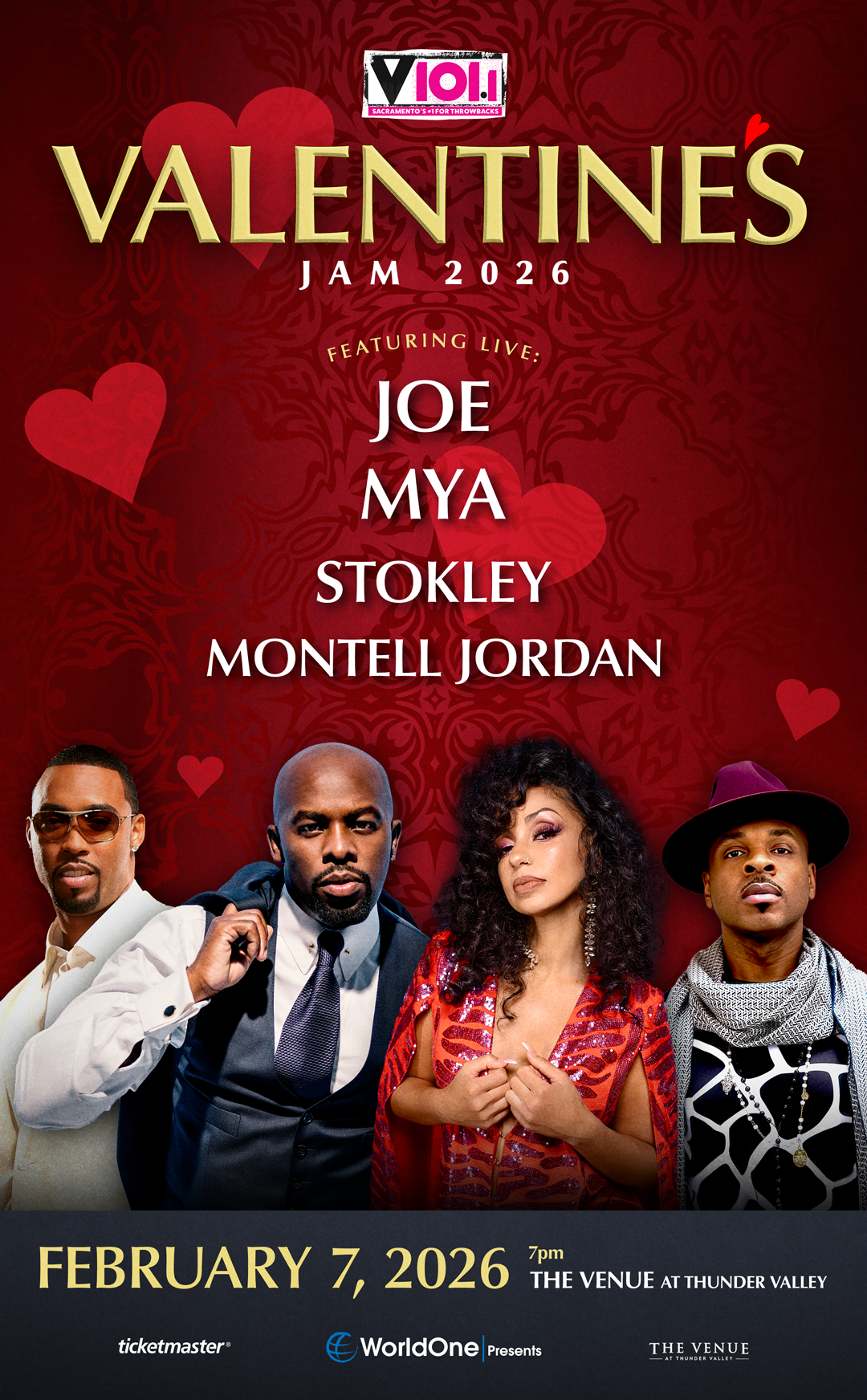 V101 Valentine's Jam '26 - WorldOne Presents WorldOne Presents